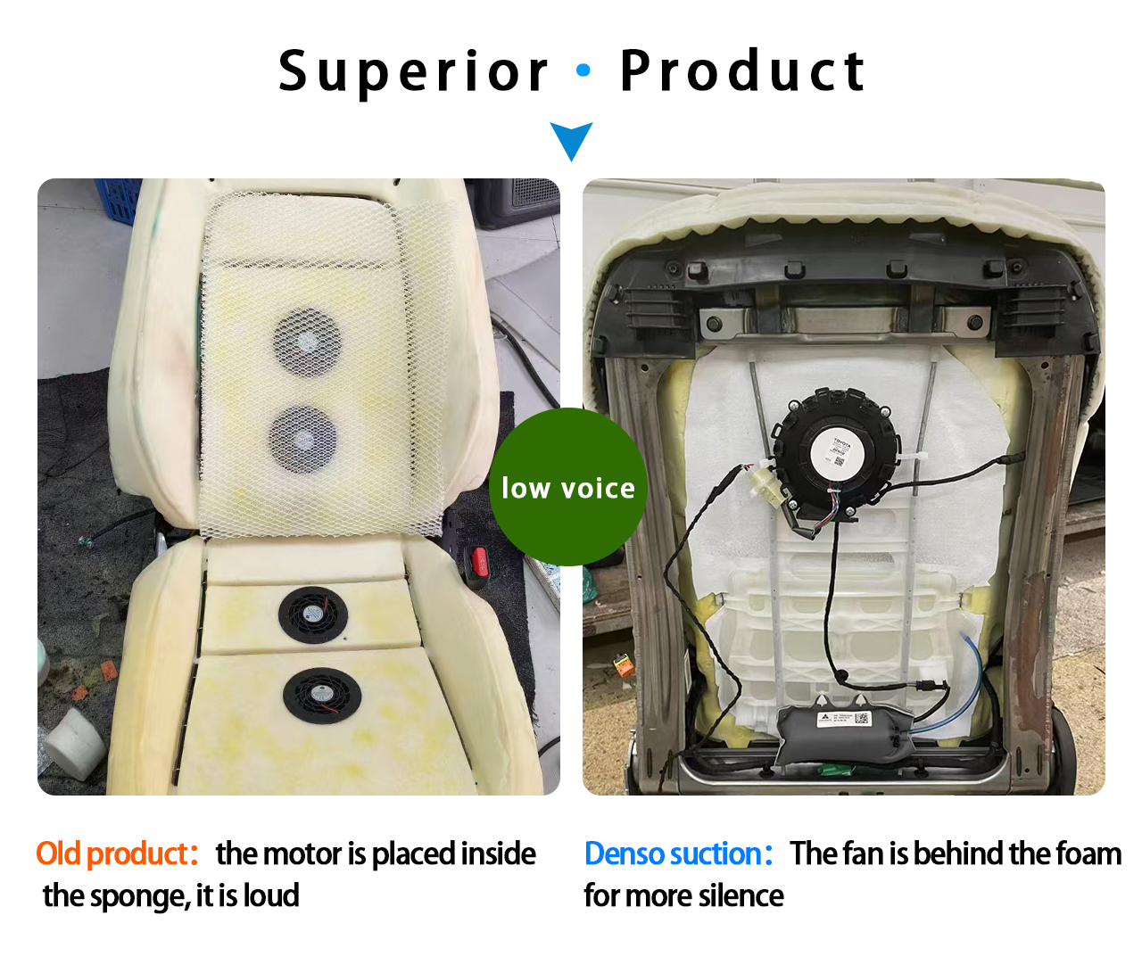 Car seat ventilation