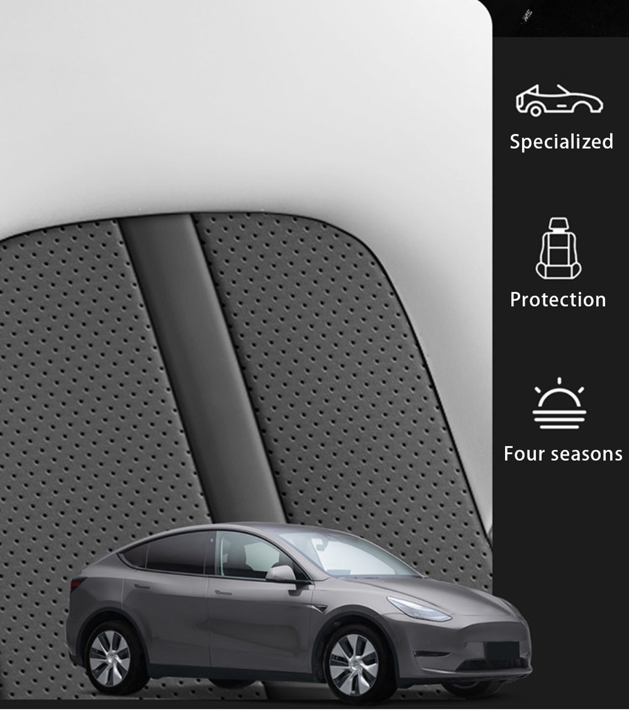 Tesla Y car seat cover 