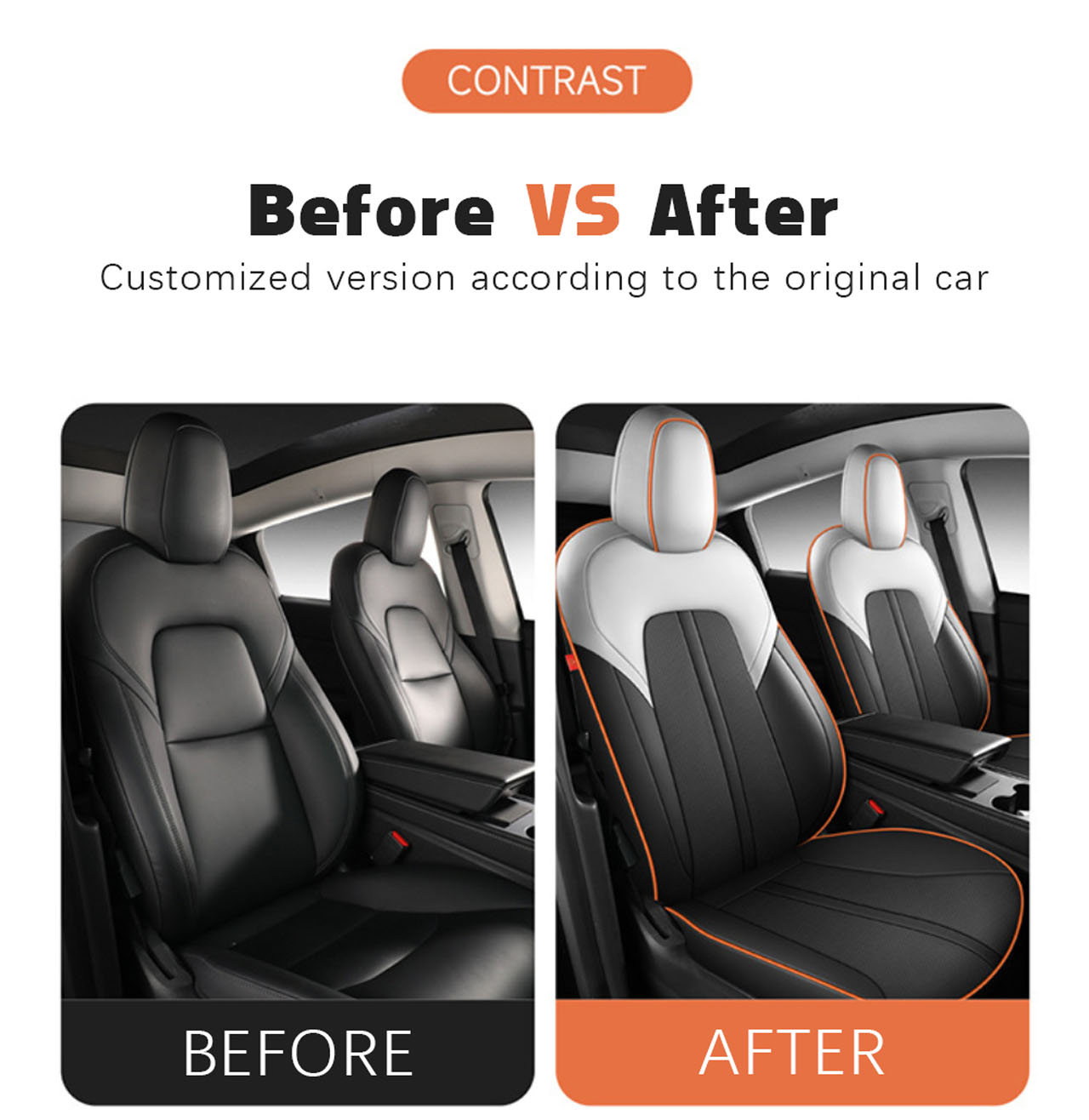 Tesla Y car seat cover 