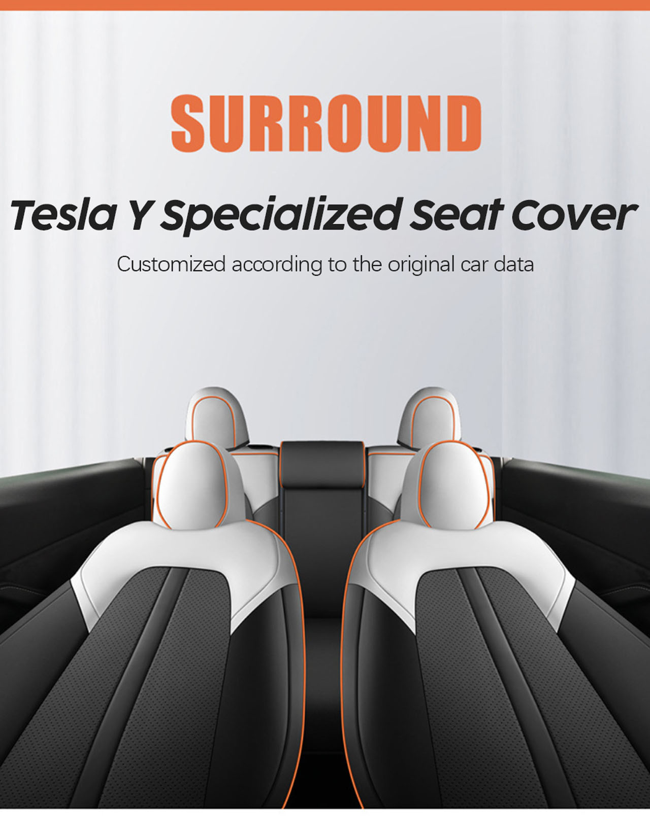 Tesla Y car seat cover 